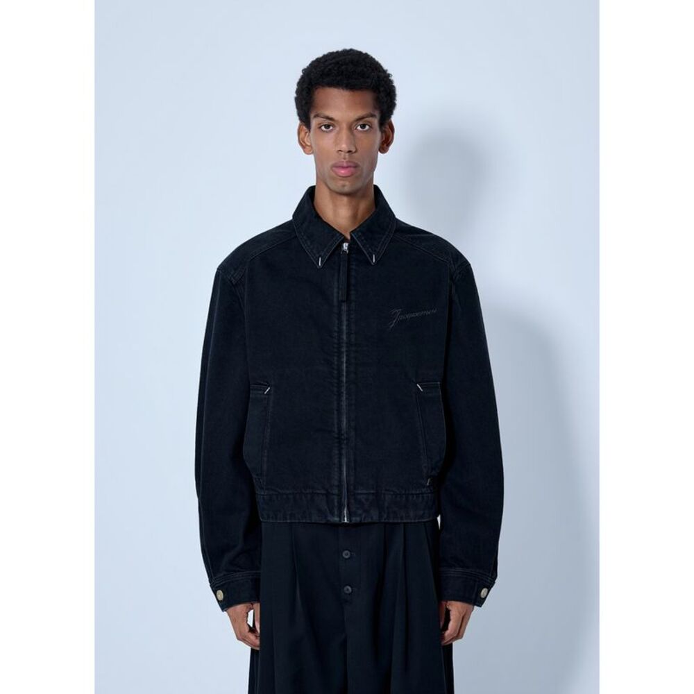 Jacquemus Men De-Nîmes Zipped Jacket